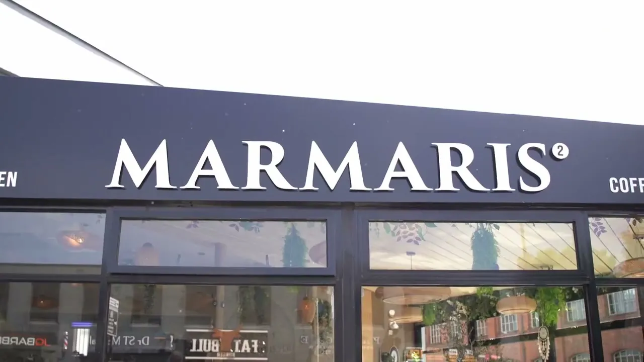 The Marmaris fascia on Warstone Lane